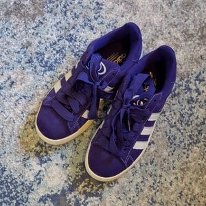 Adidas Violet Sneakers with White Accents